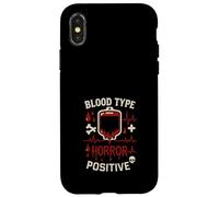 Slasher Film Adict Horror Flick Junkie Cult VHS Caos Carcasa para iPhone X/XS