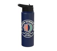 Slasher Summer Club Horror Fan Saying Stainless Steel Insulated Water Bottle
