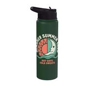 Slasher Summer Club Horror Fan Saying Stainless Steel Insulated Water Bottle