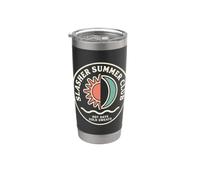 Slasher Summer Club Horror Fan Saying Vaso térmico de acero inoxidable de doble pared
