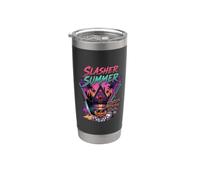 slasher verano terror Halloween divertido Vaso térmico de acero inoxidable de doble pared