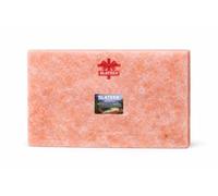 Slateex Piedra de sal del Himalaya XXL, 40 x 20 x 5 cm, gran placa de sal para asar y asar, apta para alimentos, natural y sin productos químicos, para barbacoa y cocina