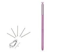 SLAUNT Galaxy Note 9 Pen - Lápiz capacitivo de repuesto compatible con Samsung Galaxy Note 9 N960 (sin Bluetooth) con puntas/puntas + pin de expulsión (color morado)
