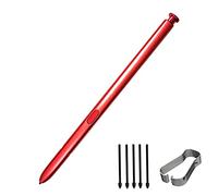 SLAUNT Note 10 Plus Pen Stylus Touch Galaxy Note 10 S Reemplazo de la pluma con puntas Pinzas Compatible con Samsung Galaxy Note10+Note 10 Plus 5G N976 Note10 N970 (sin Bluetooth) (rojo)