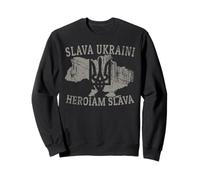 Slava Ukraini Camisa Ucrania Tryzub Zelensky Militar Sudadera