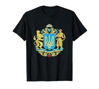 Slava Ukraini Ucrania Escudo Ucraniano Patriótico Regalo Camiseta