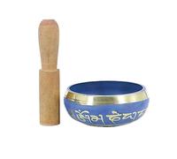 SLAVIK Juego De Cuencos Tibetanos For Cantar: Cuencos De Sonido De Meditación Hechos A Mano En Nepal Compatibles Con La Curación Y La Atención Plena (Color : 9.5cm x Walnut stick)