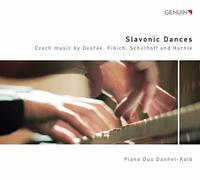 Slavonic Dances. Duos pour piano de Dvorák, Fibich, Schulhoff, Hurník. Duo Danhel-Kolb.