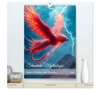Slawische Mythologie - Götter, Helden und Monster (hochwertiger Premium Wandkalender 2026 DIN A2 hoch), Kunstdruck in Hochglanz: Ein mythischer ... und Helden - jeden Monat eine Legende.