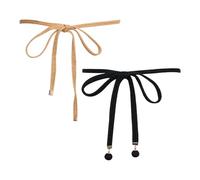 SLAXJNE 2 Uds. Cordón De Cintura Para Mujer, Cinturón De Tela Para Vestido, Cinturón De Cintura, Cinturón Delgado Para Mujer