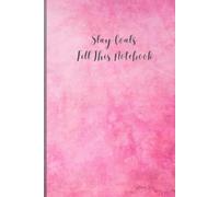 "Slay Goals: Fill This Notebook" Un carnet doux et stylé pour toutes vos notes: Un carnet doux et stylé pour toutes vos notes