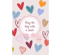 ✨ Slay the Day with a Smile - A Colorful Heart-Themed Journal ✨