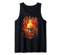 Slayer Flaming Skull Graveyard Camiseta sin Mangas