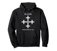 Slayer - God Hates Us All Cross Sudadera con Capucha