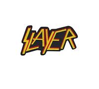 Slayer Gold parche patch bordado con logotipo para planchar de hierro en apliques