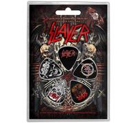 Slayer Guitar Picks Demonic Band Logo Nuevo Oficial Set Of 5