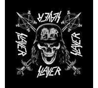 Slayer Pañuelo Wehrmacht Band Logo Nuevo Oficial Negro