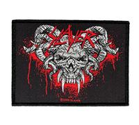 Slayer parche - demonic Patch - tejida & licencia oficial.