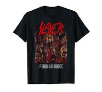 Slayer Reign In Blood Camiseta, Hombre, Negro, M