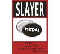 SLAYER: Reign in Riffs and Blood, Speed, and Fury | Hell Await |Brain-Slaying Challenges Inside Cut Through the Chaos of Words A Killer Collection of Word Hunts Slice, Solve, Survive