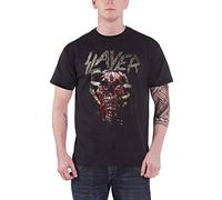 Slayer SLAYTEE06MB - Camiseta de Manga Corta para Hombre, Color Negro, Talla Large