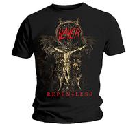 Slayer - T-Shirt # L Black Unisex # Cruciform Skeletal