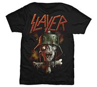 Slayer - T-Shirt # L Black Unisex # Soldier Cross V.2