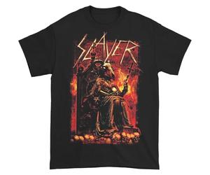 Slayer - T-Shirt # S Black Unisex # Goat Skull