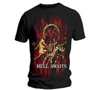 Slayer - T-Shirt # S Black Unisex # Hell Awaits