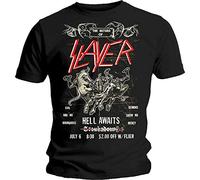 Slayer - T-Shirt # S Black Unisex # Vintage Flyer