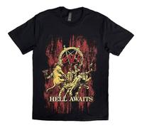 Slayer - T-Shirt # Xxl Black Unisex # Hell Awaits