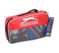 Slazenger- Set de Ping Pong Raqueta de Tenis de Mesa, Color Red, 27 x 18 x 4 cm (22542)