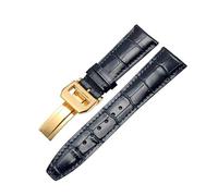 SLCHJX 22 mm Cow Watch Start Strap Pleging Buckle Swinter Banda de cuero Adecuado para la serie IWC Portugieser Watch Men's Watch Accessorie