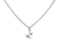 SLCHJX Amor Collar de delfín Cristal Animal Delphin Jewelry Collar para Mujeres Cumpleaños de Boda con Caja de Regalo