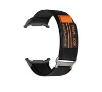 SLCHJX Correa de bucle de viaje de nylon para Galaxy Watch 7 Ultra 47 mm Men Sport Band para Galaxy 7 47 mm Ultra sin huecos Bandas de vigilancia de pulsera de extremo curvado