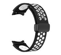 SLCHJX Correa de silicona de 20 mm para Galaxy Watch 6 Classic 43 47 mm 5Pro 45 mm, sin huecos, hebilla para reloj 7, 6, 5, 4, 40 mm, 44 mm, Watch 4 5 6 7