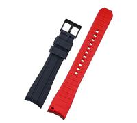 SLCHJX Doble color para la correa de silicona de ciudadano Men Matrícula de relojes Arco de la bosque Arc Bank Bod Bode Belt 20 mm de 22 mm Bandas de vigilancia