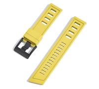 SLCHJX Fluororubber FKM 20 mm 22 mm Reloj Strap Wating Bands de liberación rápida para cada marca de buceo de marca