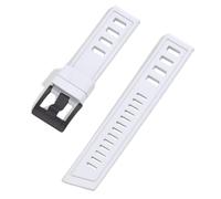 SLCHJX Fluororubber FKM 20 mm 22 mm Reloj Strap Wating Bands de liberación rápida para cada marca de buceo de marca