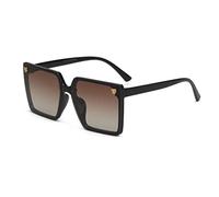 SLCHJX Gafas de Sol de cuadratura Retro Gafas de Sol de Cabeza de Leopardo