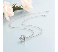 SLCHJX Joyas de cremación del corazón del amor siempre en mi corazón Ashes Urna Collar para mamá Abuelo abuelo hermano Customed Costen