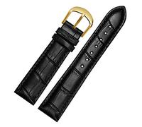 SLCHJX Para la marca de reloj de la marca Banny Watret Bandas Genuine Leather Strap Watch Band 10 12 14 16 18 20 22 mm Bandas de reloj Multicolor