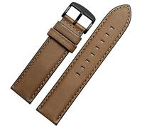 SLCHJX Para Watch Gt Watch Strap Banda de reloj de cuero genuina para la pulsera Hamilton 20 mm 22 mm con alfileres de liberación rápida
