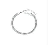 SLCHJX Pulsera de Cuentas Redondas Multicapa Ajustable para Mujer