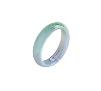 SLCHJX Pulsera de jade de ancho y grosor, pulsera de jade enviada para madres mayores (59 mm), 59mm, A