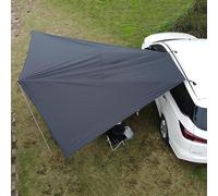 SLDAGe Toldo de Coche para Acampar,250 * 400cm Grande Toldo Trasero de SUV,Toldo Camper Lateral Impermeable,Tienda Universal Refugio Solar para RV,Van,Camping,MPV,Jeep,Caravana,Furgoneta,Negro,A