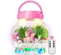 SLDALES Iluminar Regalos de Unicornio para Niñas,Haz Tu Propia Luz Nocturna de Unicornio con Control Remoto Temporizador,Unicornio Juguete para 3 4 5 6 7 8+ Años Niñas
