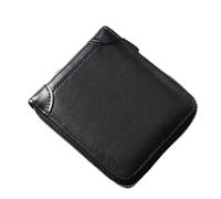 SLEDEZ Cartera Punk Cartera Corta for Hombres de Negocios de Europa y Estados Unidos, Monedero Multifuncional con posición multitarjeta(Colour 3)