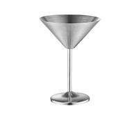 SLEDEZ Copas De Vino De Metal Copas de vino de acero inoxidable Copas altas Copas de barra de champán(Colour 4,13.8x9.4cm)