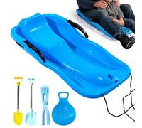 Sleds For Kids - Tabla de nieve | Lightweight High Speed Slides Toy | High Speed Sledding Equipment | Disc Child Skiboard For Park Beach Mountains Ice Grass Sand F0r Men Women Boys Girls Youth